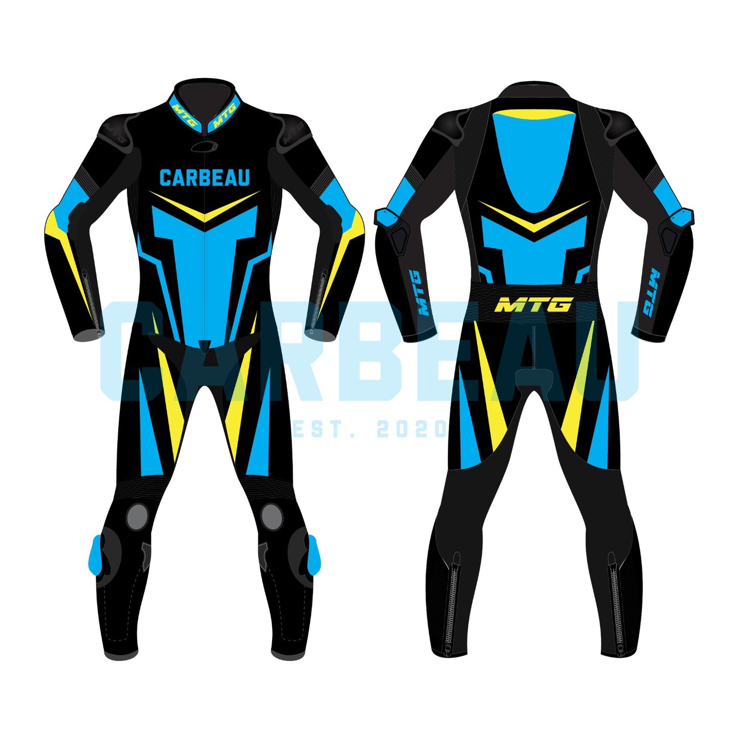 MTG personalisierte Motorrad Lederkombi (1-Teiler & 2-Teiler)